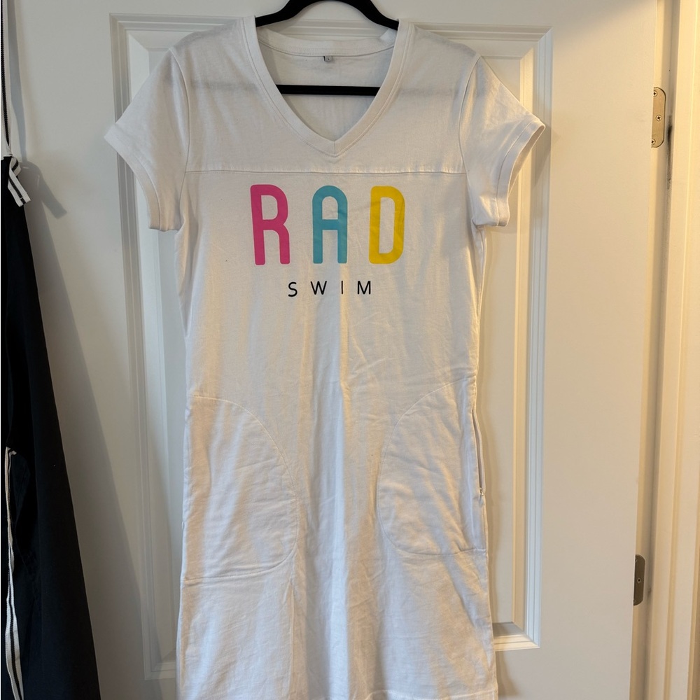 RAD Swim White Dress
